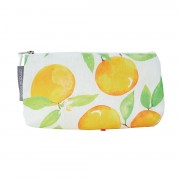Cosmetic Bag | Amalfi Citrus | Linen | Small
